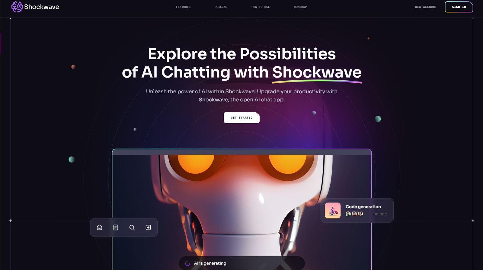 Shockwave - the new AI chat App